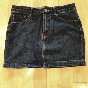 Jean skirt